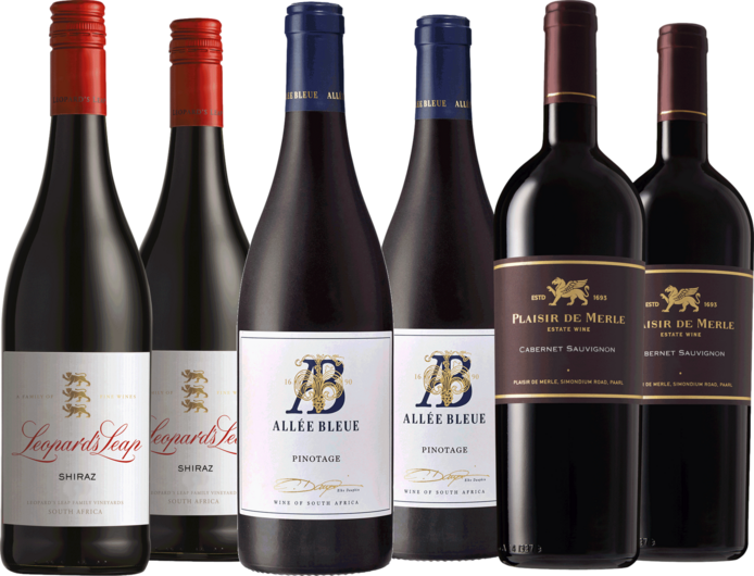 Südafrika Rotweinpaket - Rotwein Lieblinge