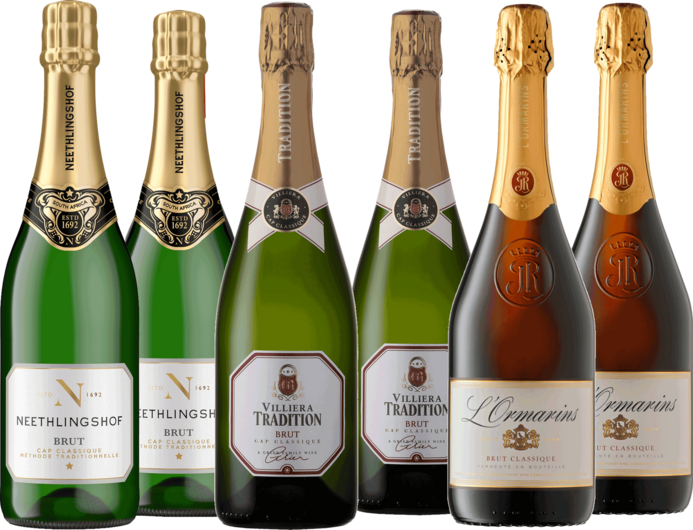 Südafrika Schaumweinpaket