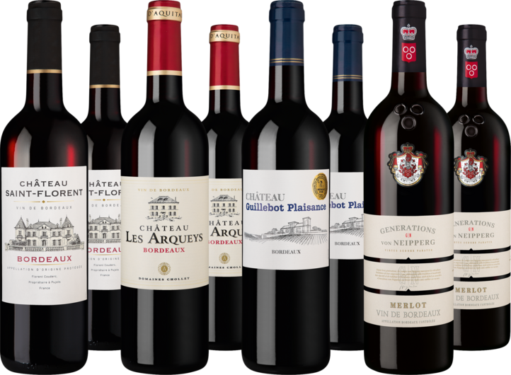Probierpaket Bordeaux Vielfalt