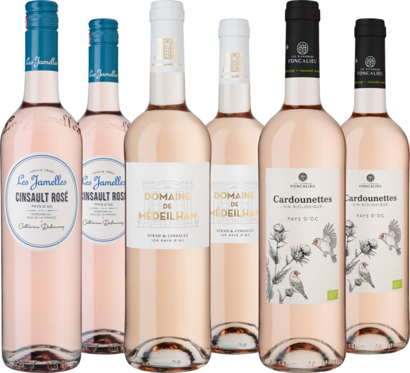 Entdeckerpaket Rosé Pays d'Oc IGP