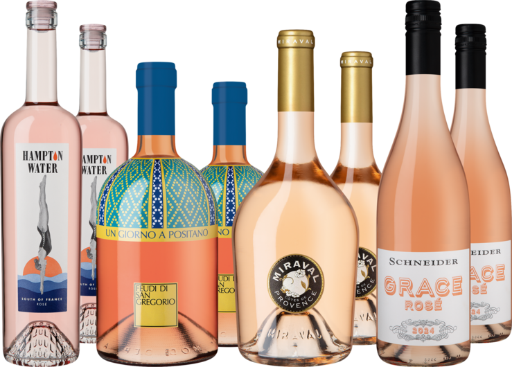 Probierpaket Hochwertige Roséweine für den Sommer