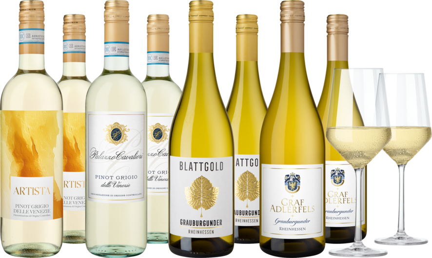 Weinpaket "Grauburgunder x Pinot Grigio"