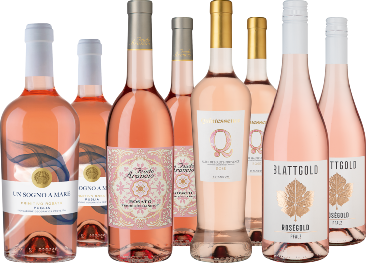 Entdeckerpaket Rosé-Vielfalt