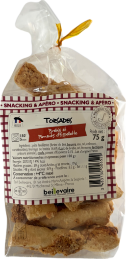 Torsade Brebis et Piment d´Espelette