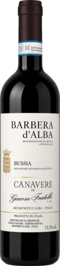 2023 Giacosa Fratelli Barbera d'Alba Bussia