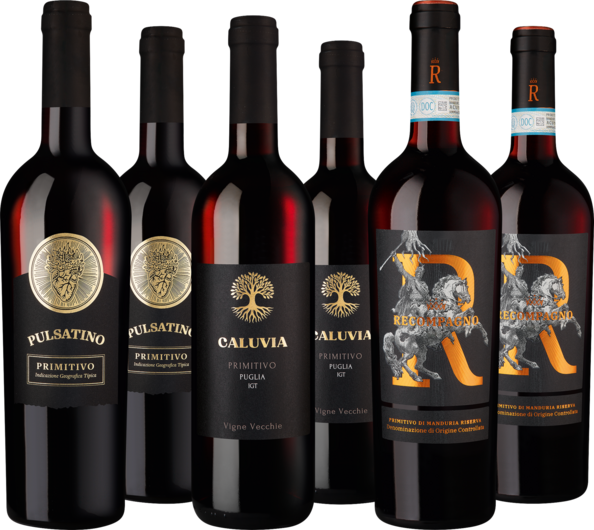 Probierpaket Herbstliche Primitivo-Auswahl