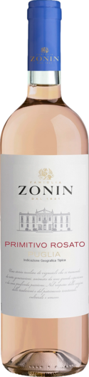 2025 Zonin Classici Primitivo Rosato