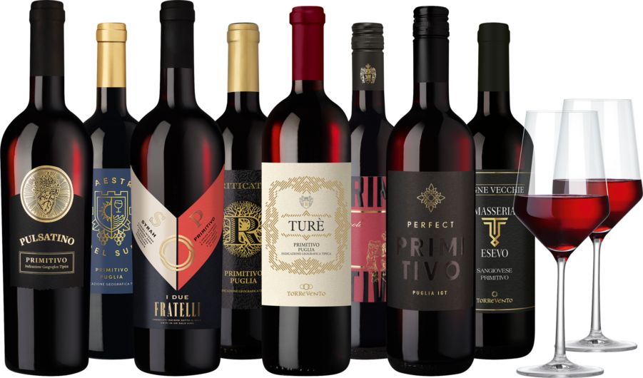 Weinpaket Primitivo-Vielfalt