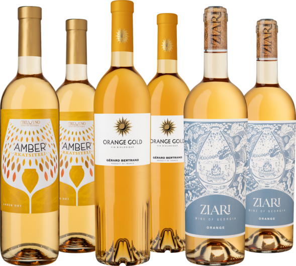 Entdeckerpaket Orange Wine around the World
