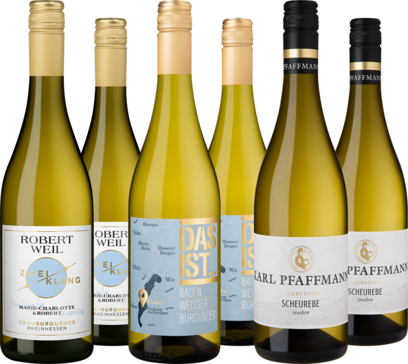 Probierpaket Deutsche Weißwein-Vielfalt