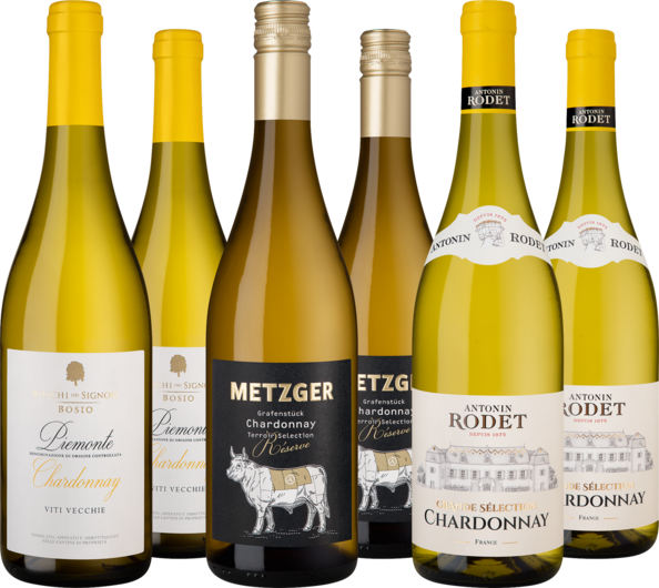 Probierpaket Vielfältige Chardonnay-Auswahl