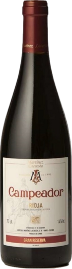 2012 Bodegas Martinez Lacuesta Campeador Gran Reserva