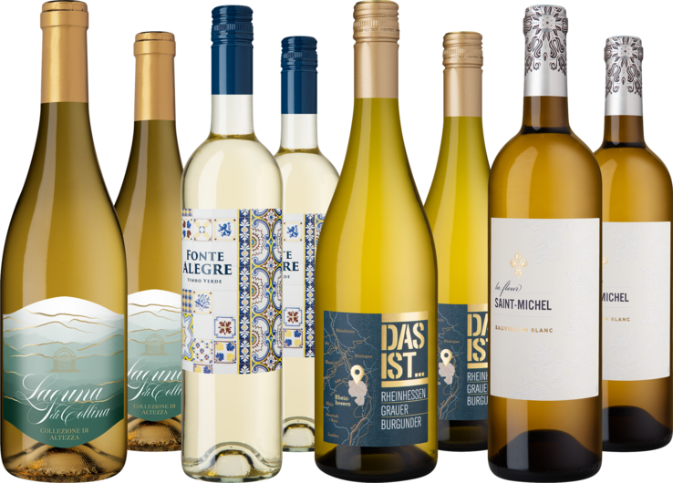 Entdeckerpaket Goldprämierte Weißweine