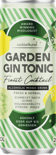 Cocktailkunst Garden Gin Tonic