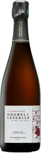Champagne Gounel + Lassalle Rosé 29 Parcelles