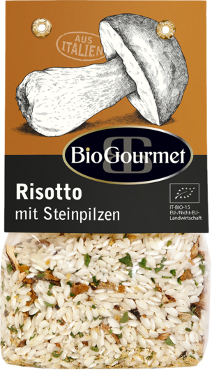 Risotto mit Steinpilzen