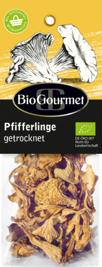 Pfifferlinge getrocknet