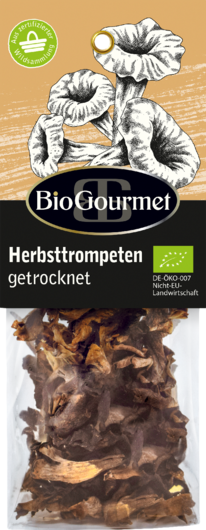 Herbsttrompeten getrocknet