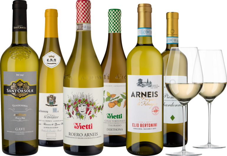 Selectionspaket "Weiße Ikonen des Piemonts"