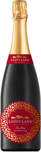 Lions Land Sparkling Red Grape Juic