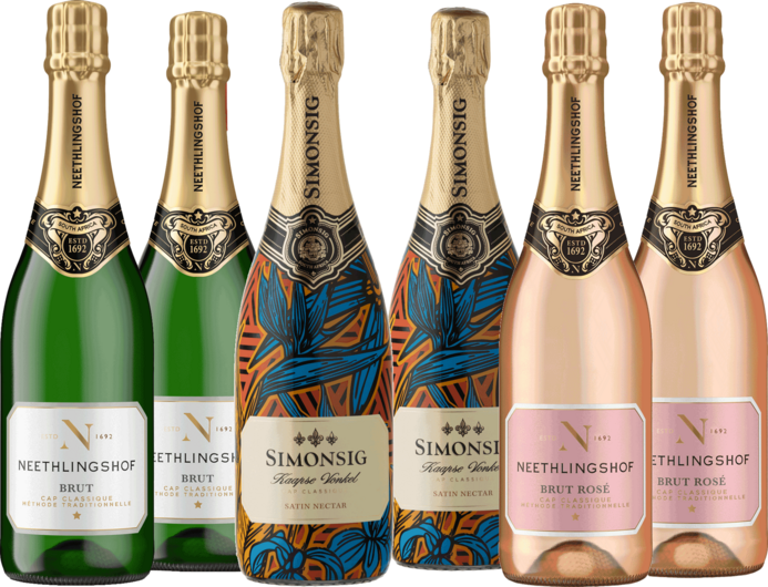 Südafrika Schaumweinpaket