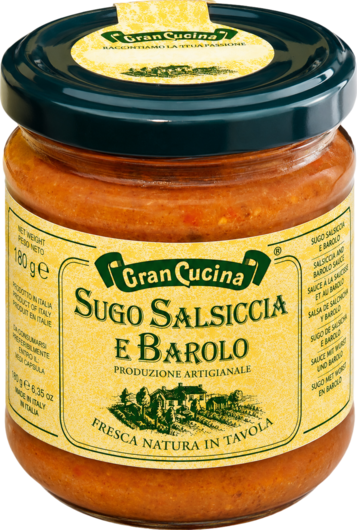 Gran Cucina Sauce mit Salsiccia und Barolo