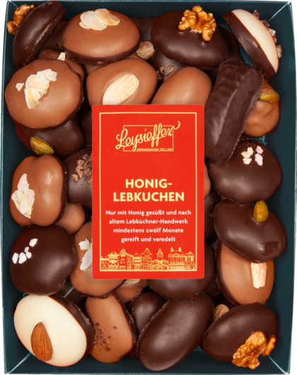 Leysieffer Honig-Lebkuchen gefüllt und ungefüllt