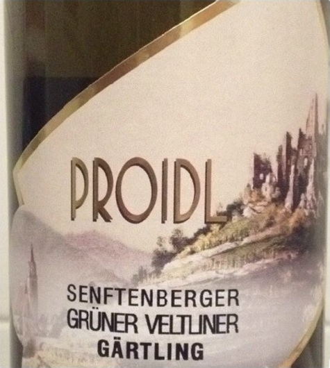 2012 Proidl Gärtling Grüner Veltliner