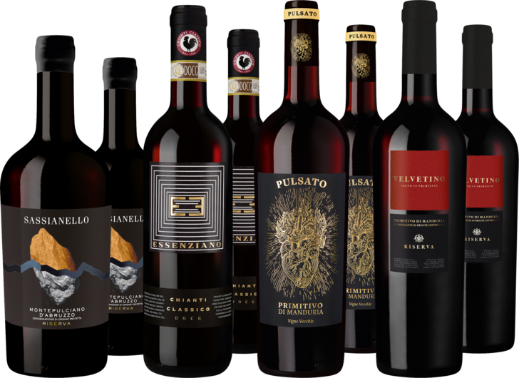 Entdeckerpaket Italiens Goldene Preisträger