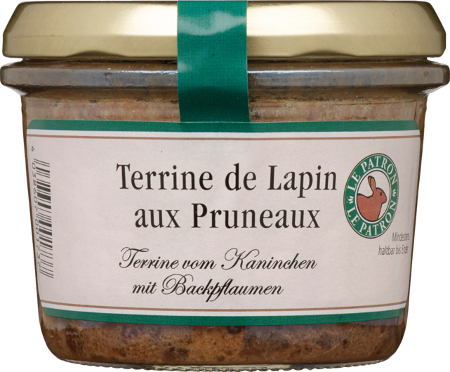 Le Patron Terrine de Lapin aux Pruneaux