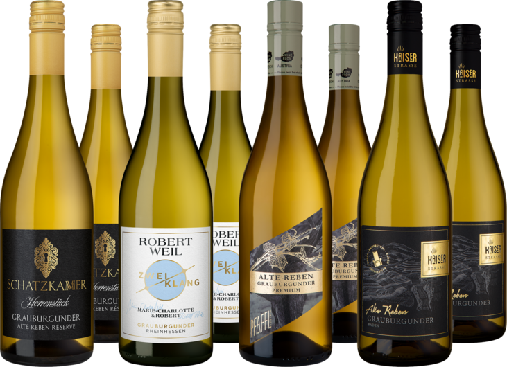 Weinpaket Weiße Weihnacht mit Grauburgunder