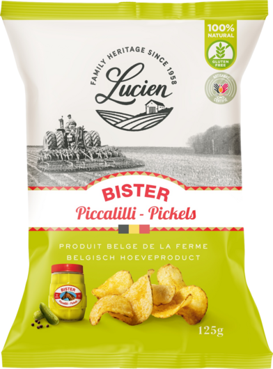 Bauernhof-Chips Gewürzgurke