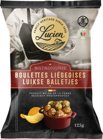 Bauernhof-Chips Lütticher Fleischbällchen