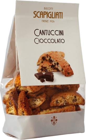 Cantuccini mit Schokolade