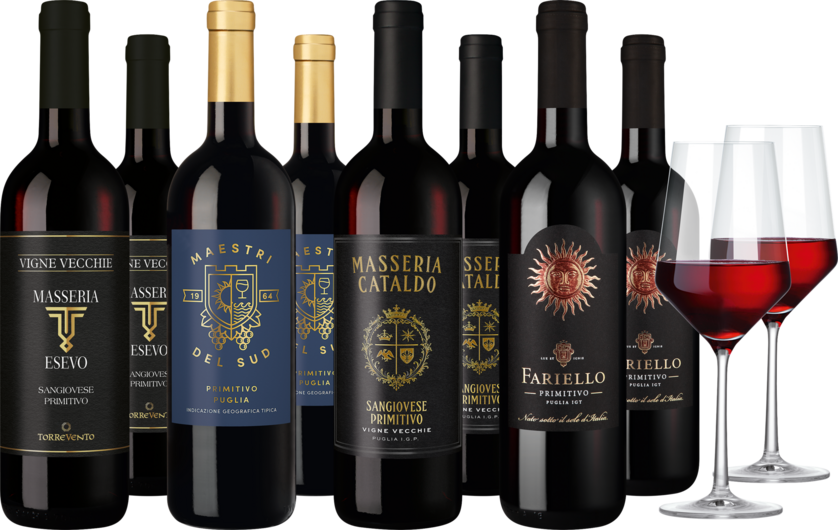 Weinpaket "Primitivo-Vielfalt"