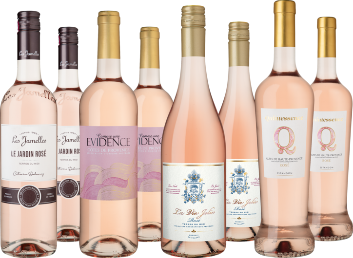 Entdeckerpaket Französische Rosè-Vielfalt