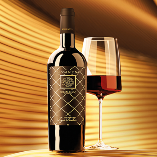 2021 Sessantina Primitivo Vigne Vecchie Collezione Oro