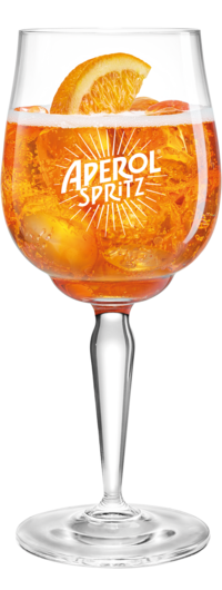 Aperol Apertif Glas