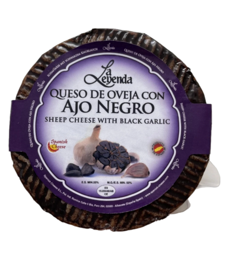 Spanish Cheese Queso de Oveja con Ajo Negro