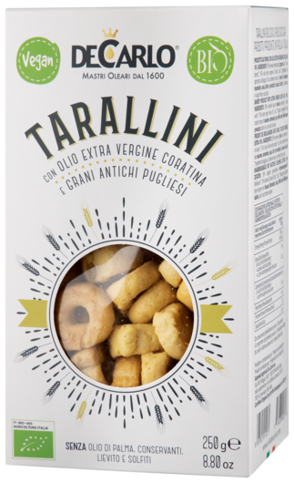 DeCarlo Taralli con Olio Extra Vergine