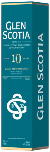 Glen Scotia 10 Years Single Malt Whisky Unpeated