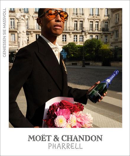 Champagne Moet &amp; Chandon x Pharrell Williams