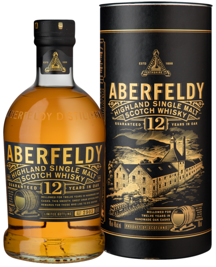 Aberfeldy 12 Years Single Malt Scotch Whisky