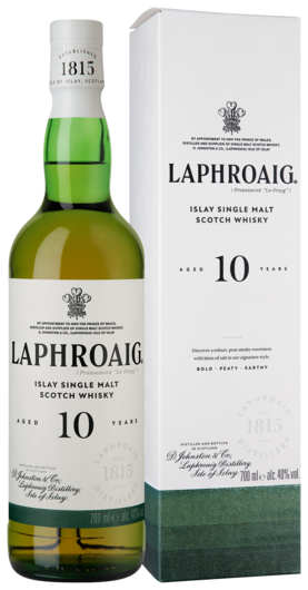 Laphroaig 10 YO Islay Single Malt Scotch Whisky