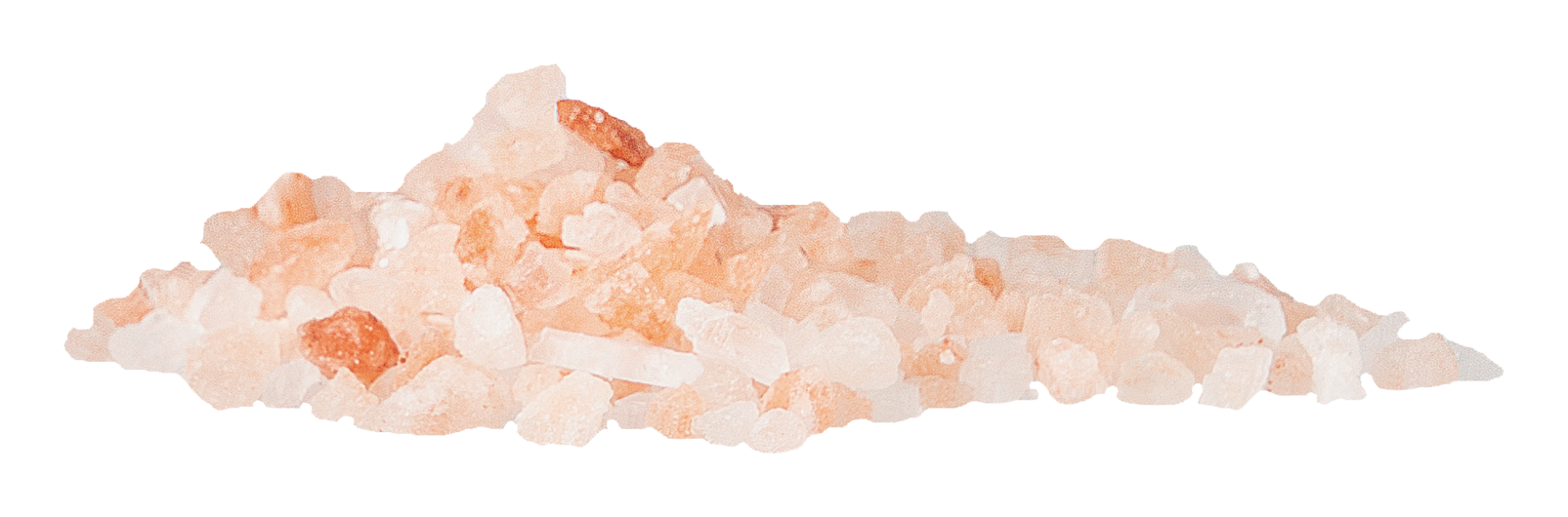 Rosa Himalaya Salzkristalle in Glasmühle
