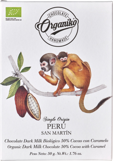 ChocoLate Organiko Single Origin 50 % Cacao