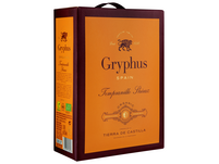 Gryphus Tempranillo Shiraz, Vino de la Tierra de Castilla, Bag-in-Box, 3 L, Vino de la Tierra de Castilla, Rotwein