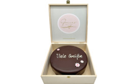Gmeiner hochfeine Sachertorte Viele Grüße