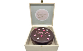 Gmeiner hochfeine Sachertorte I love you