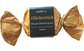 Glücksstück No. 3 Nougat Blätterkrokant Praline